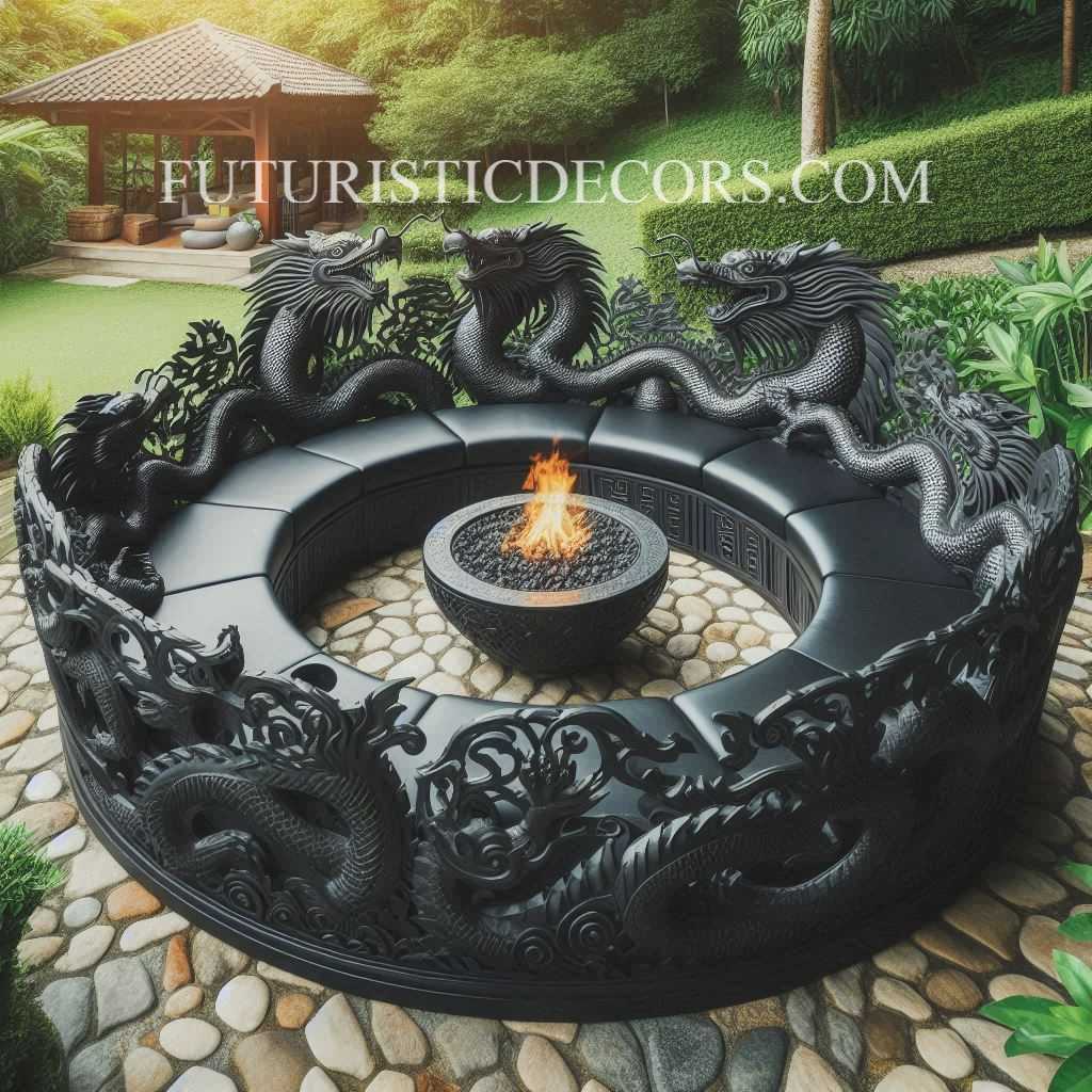 Dragon Fire Pit Sofas