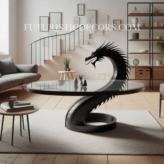 Dragon Glass Sculptural Tables