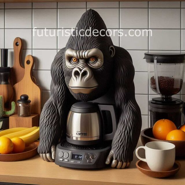 Gorilla Inspired Coffee Maker