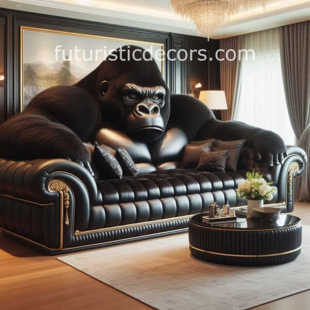 Gorilla Inspired Sofa