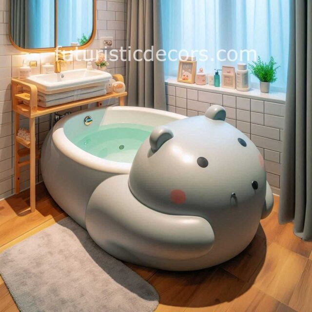 Hippo Bathtub