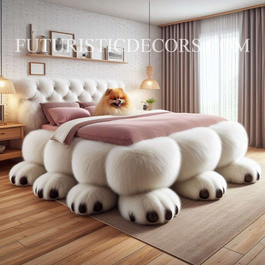 Pomeranian Shaped Beds