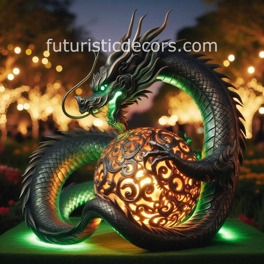 Dragon Inspired Lamp