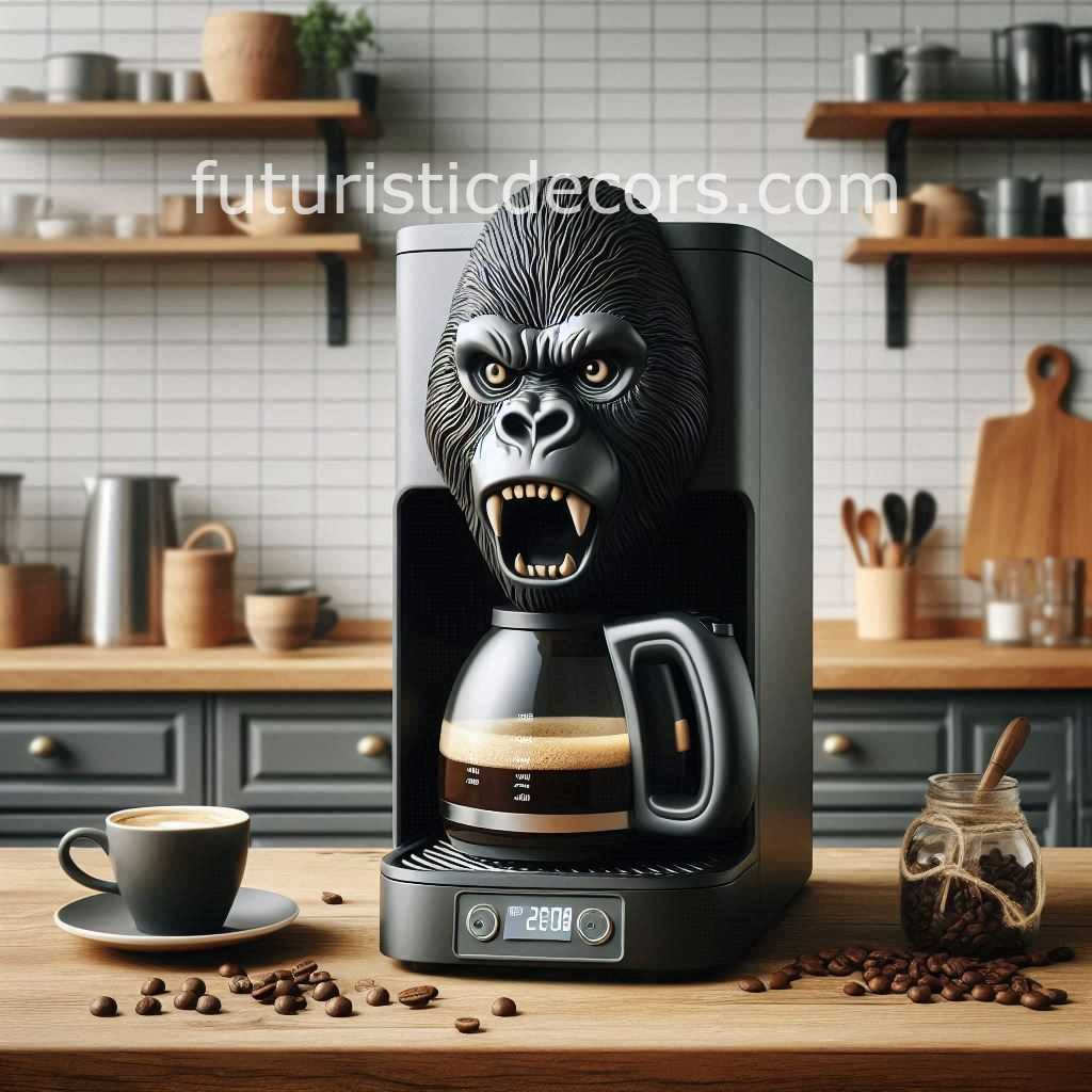 Gorilla Inspired Coffee Maker