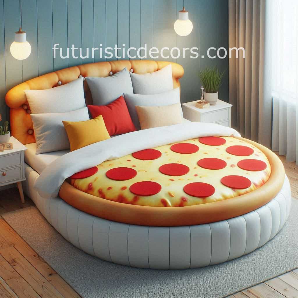 Pizza Inspired Beds