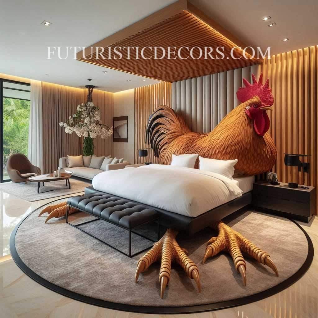 Chicken Shaped Bed