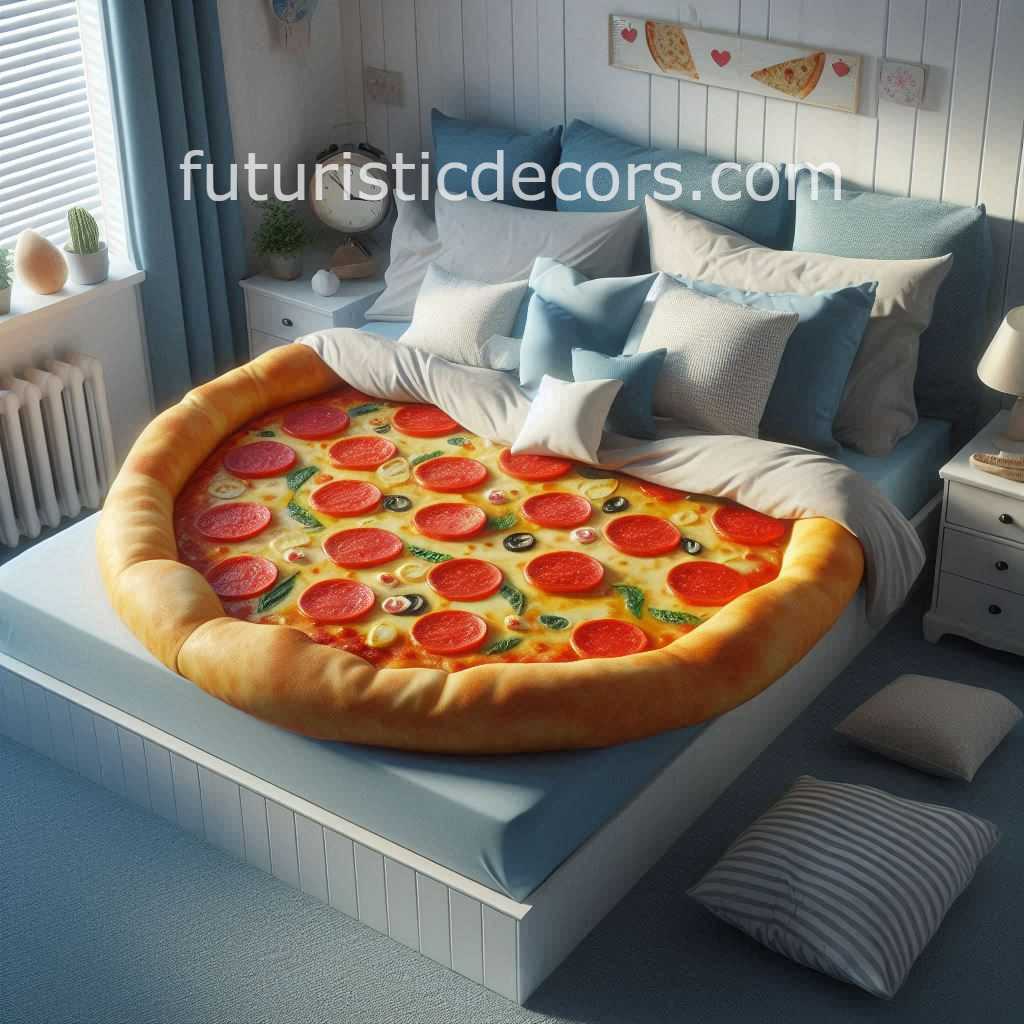 Pizza Inspired Beds