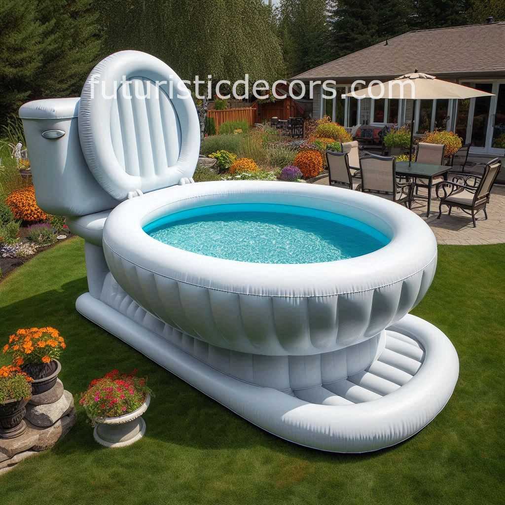 Toilet Shaped Pool