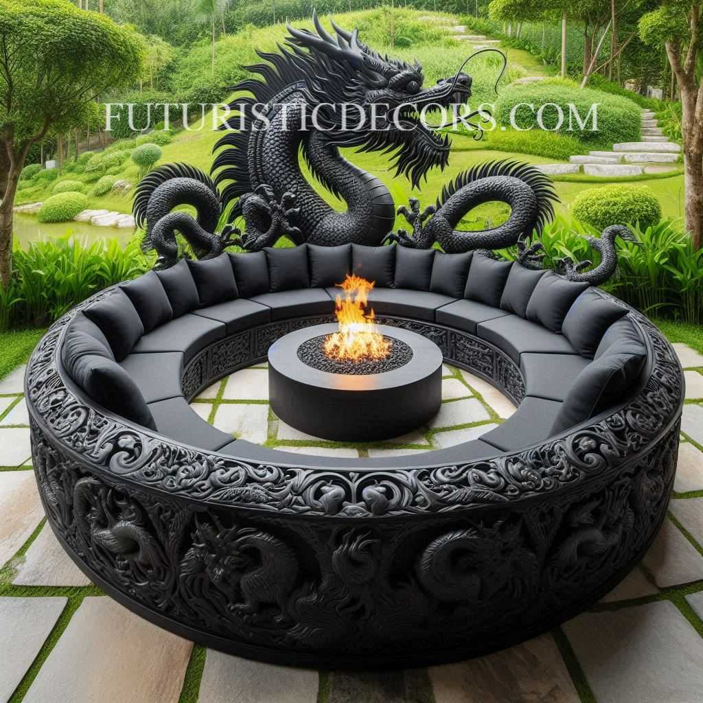 Dragon Fire Pit Sofas