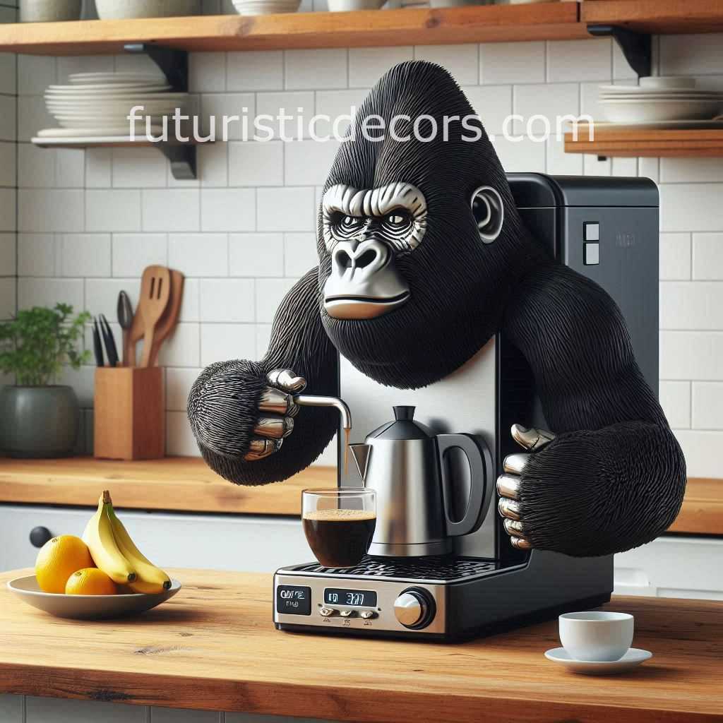 Gorilla Inspired Coffee Maker