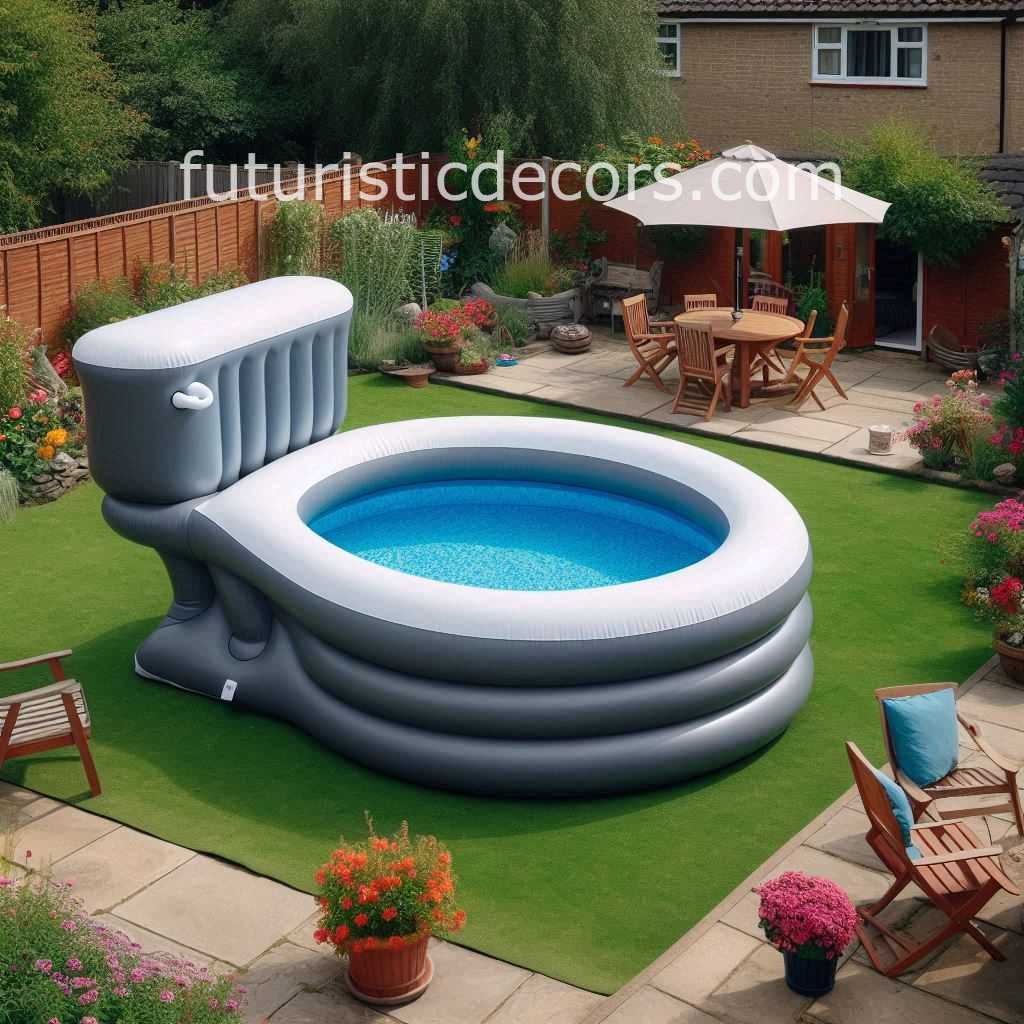 Toilet Shaped Pool