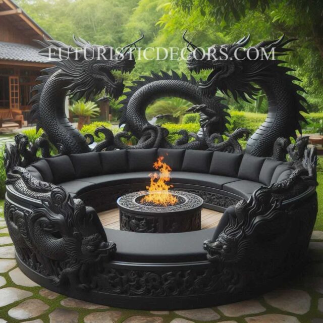 Dragon Fire Pit Sofas