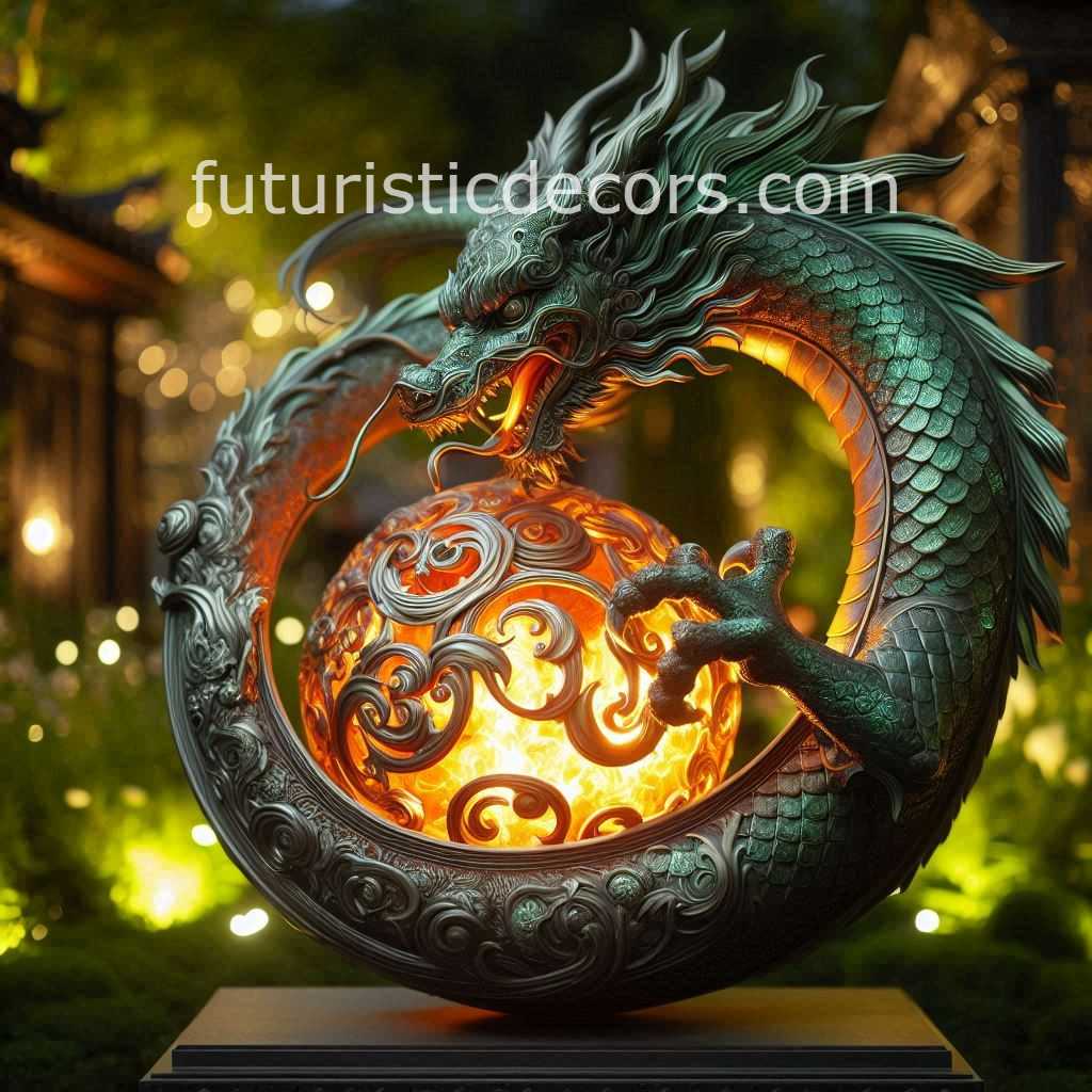 Dragon Inspired Lamp