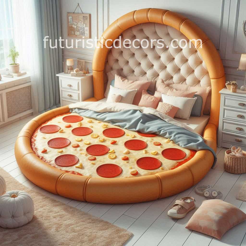 Pizza Inspired Beds