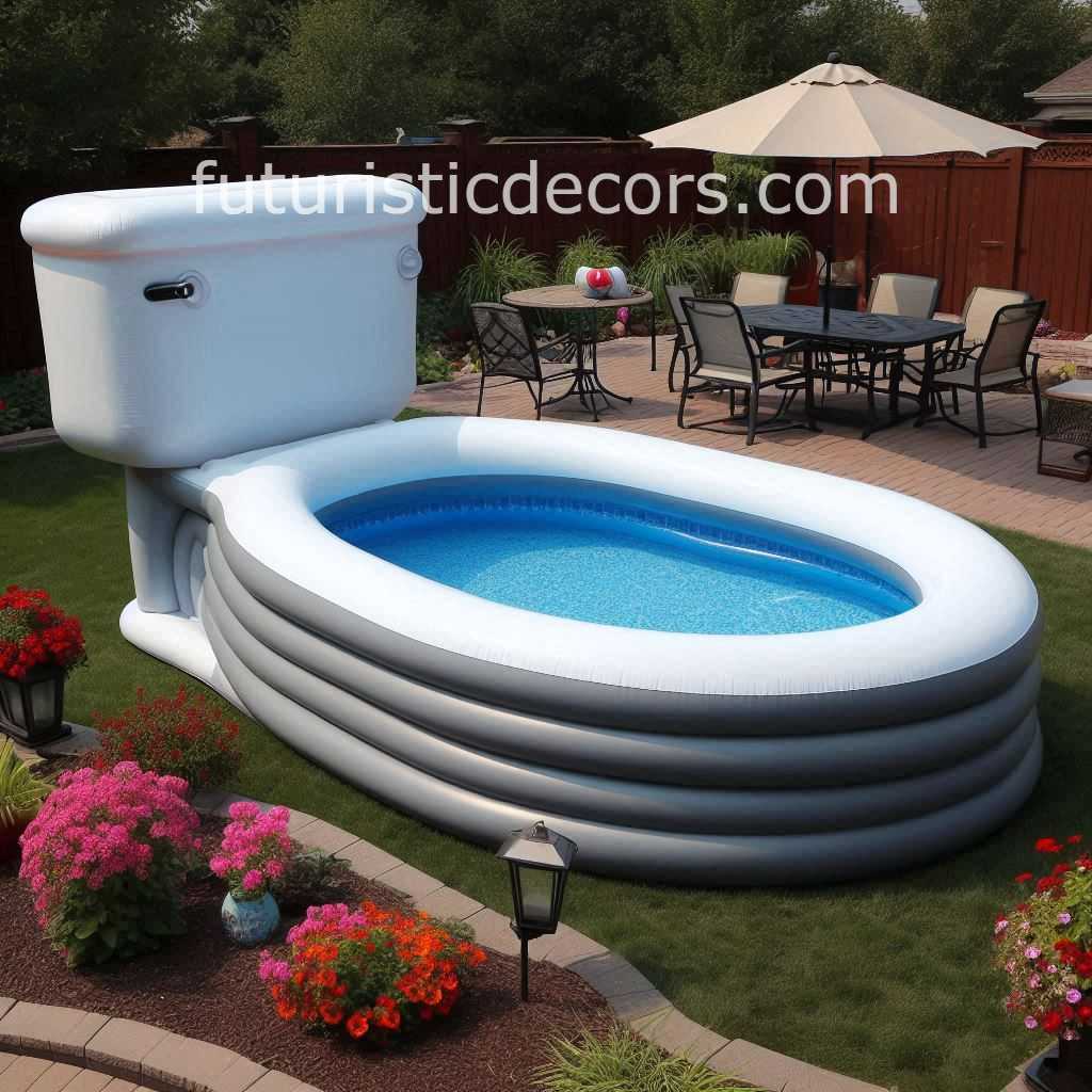 Toilet Shaped Pool