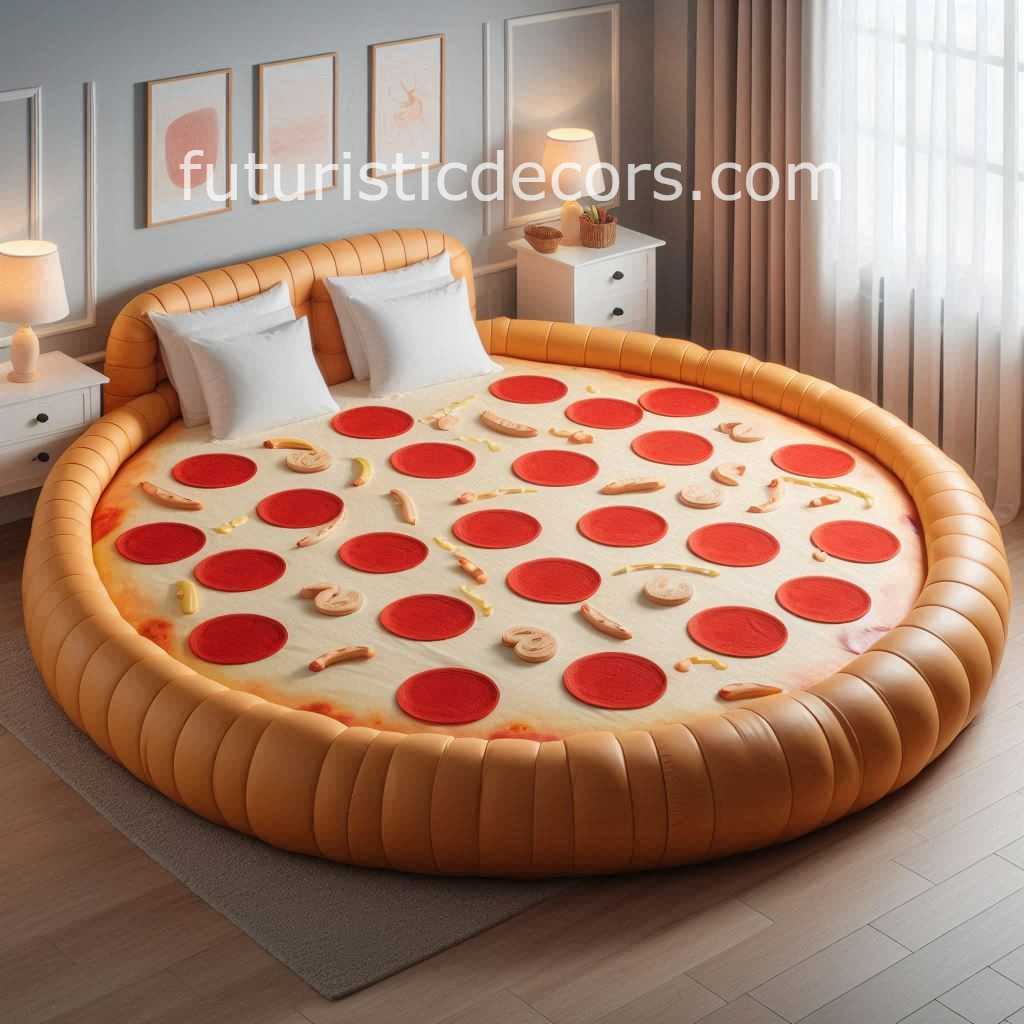 Pizza Inspired Beds