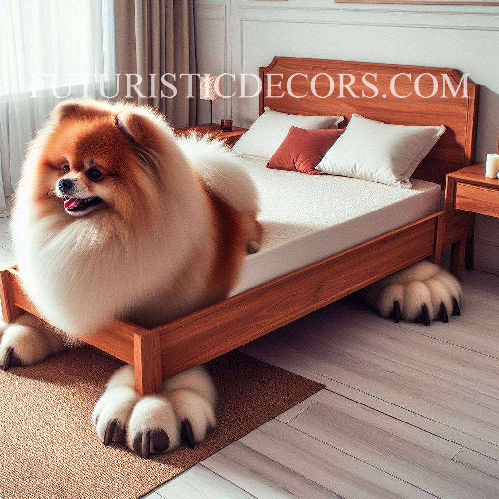 Pomeranian Shaped Beds