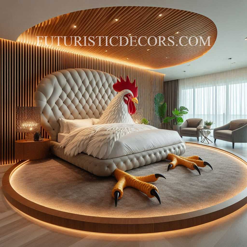 Chicken Shaped Bed