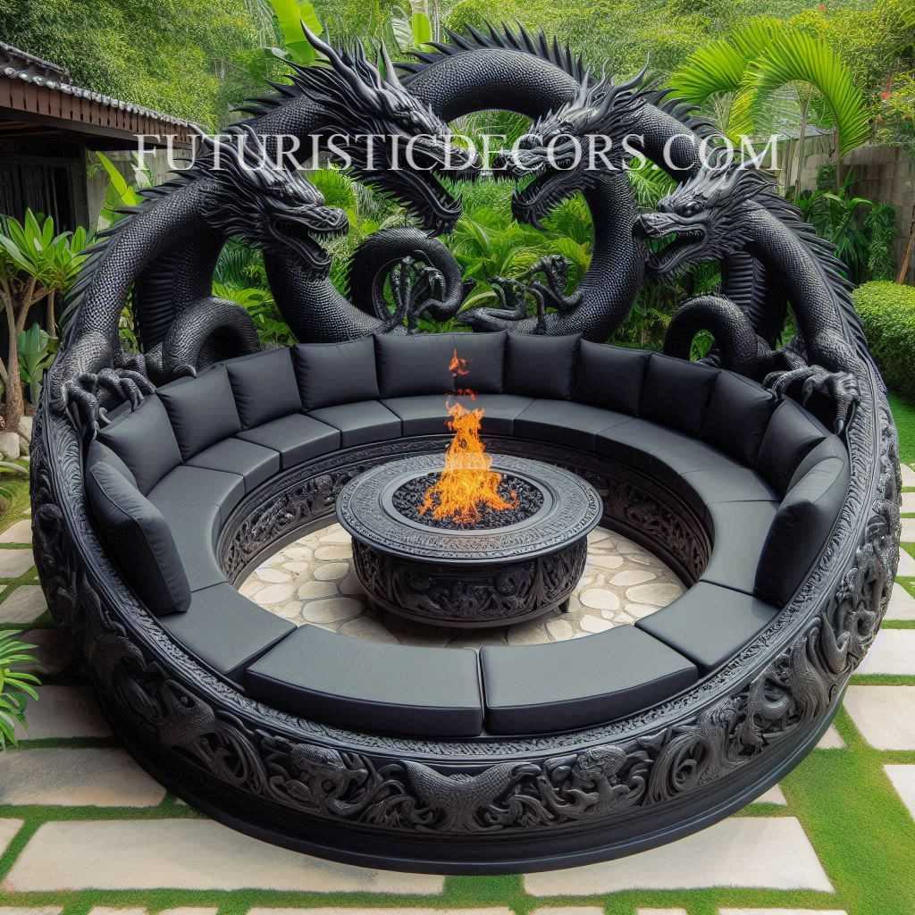 Dragon Fire Pit Sofas