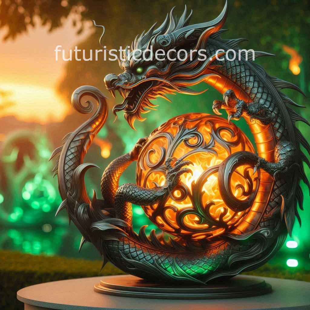 Dragon Inspired Lamp