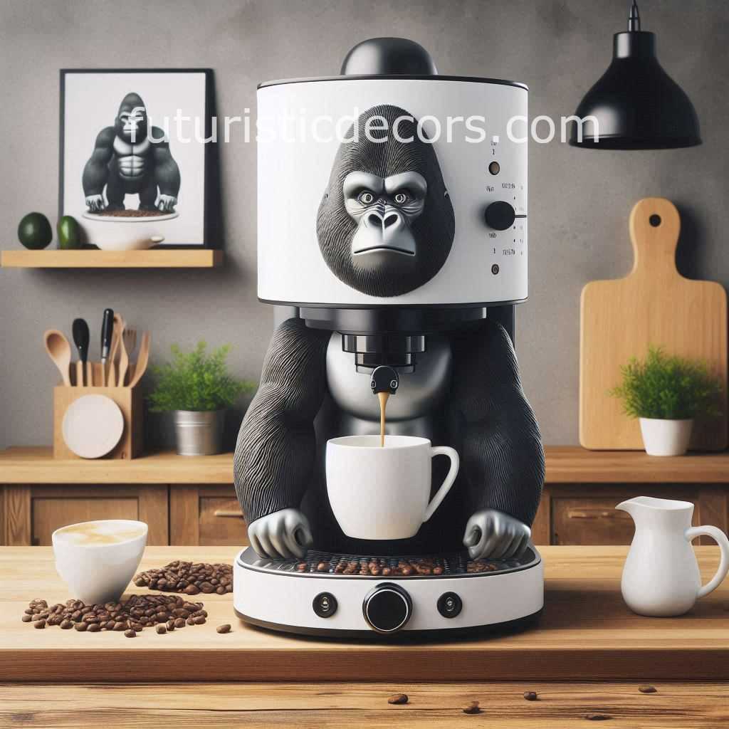 Gorilla Inspired Coffee Maker