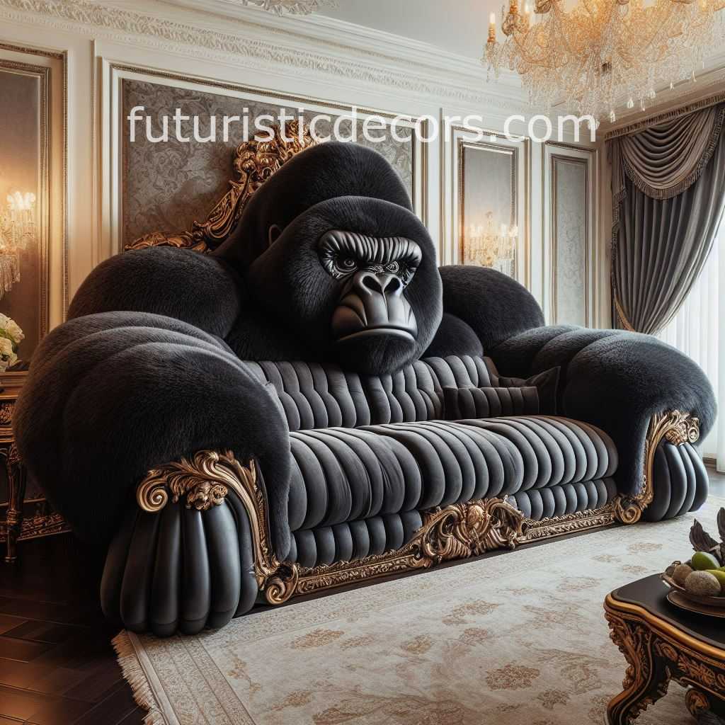 Gorilla Inspired Sofa