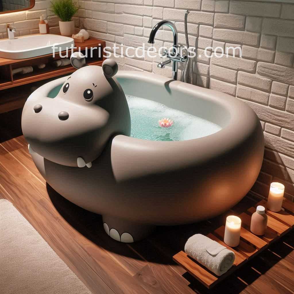 Hippo Bathtub