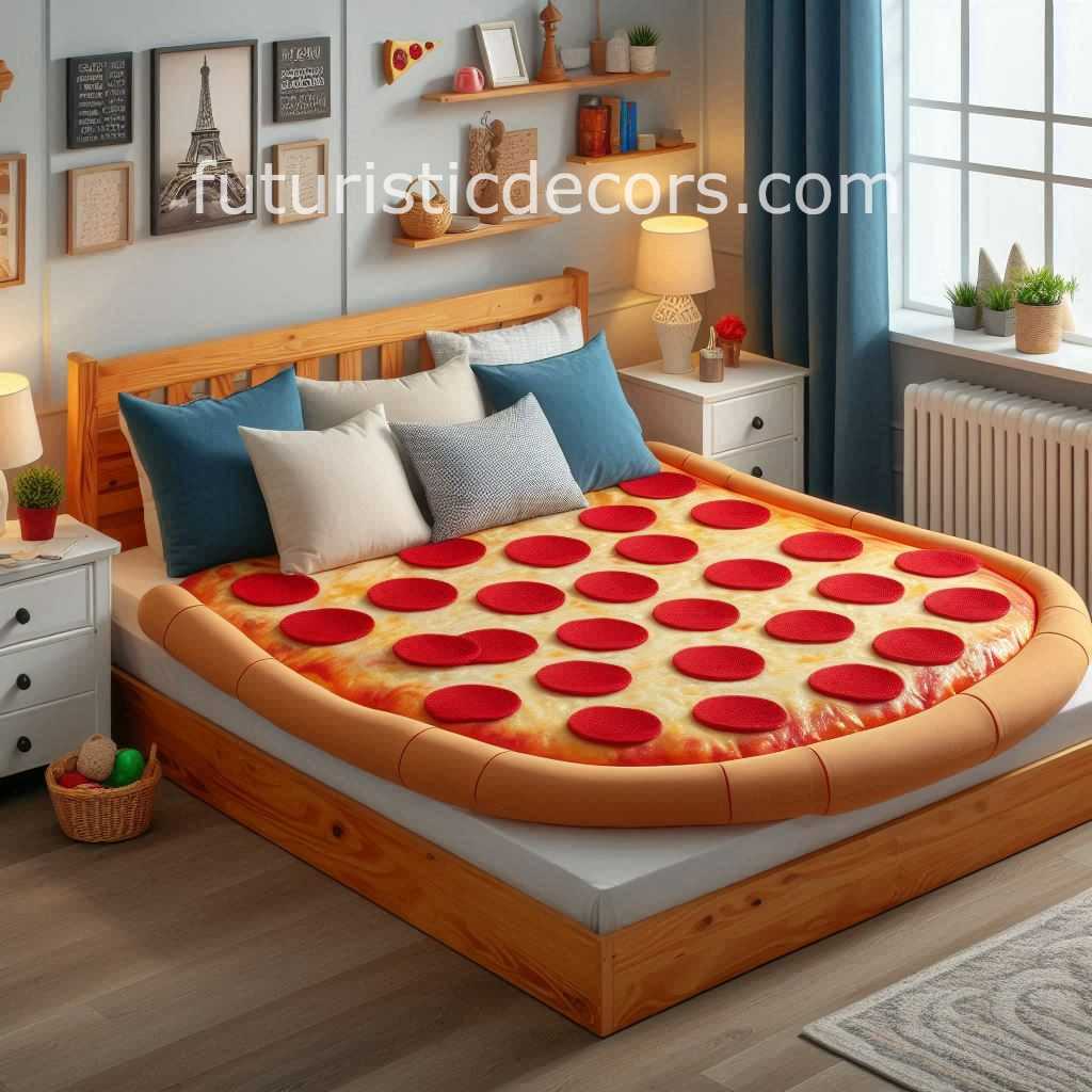 Pizza Inspired Beds