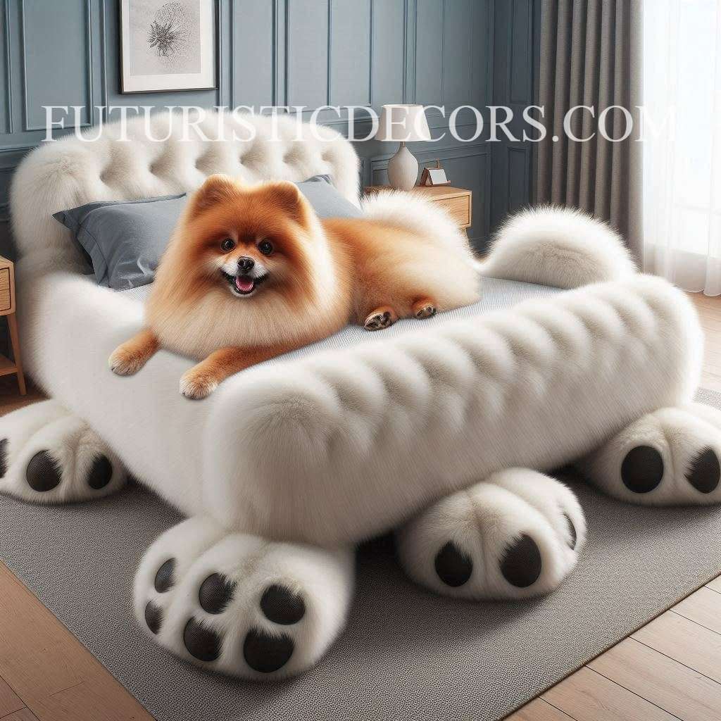 Pomeranian Shaped Beds