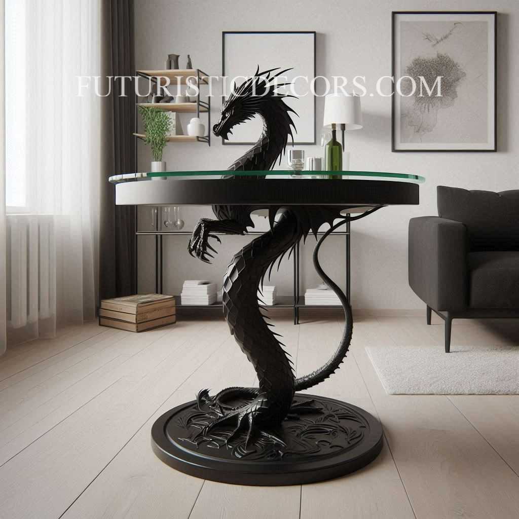 Dragon Glass Sculptural Tables