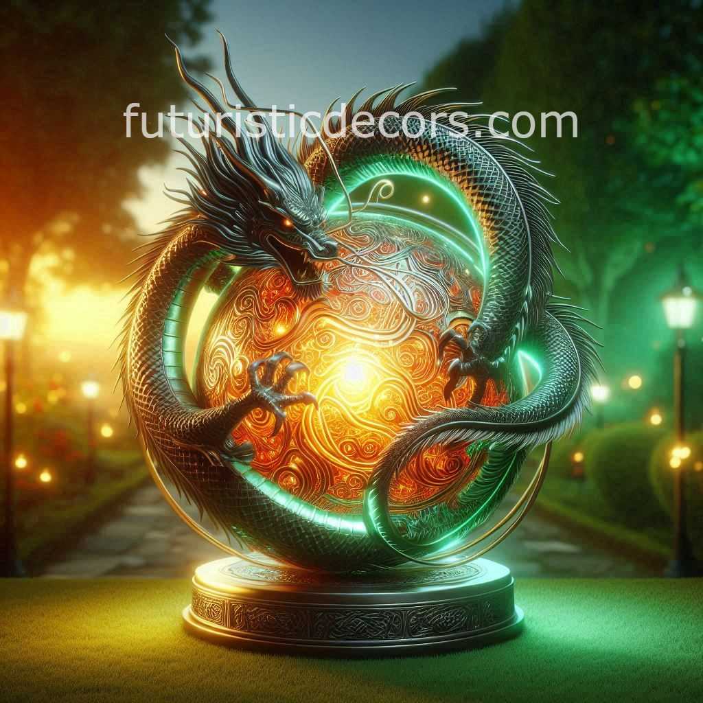 Dragon Inspired Lamp