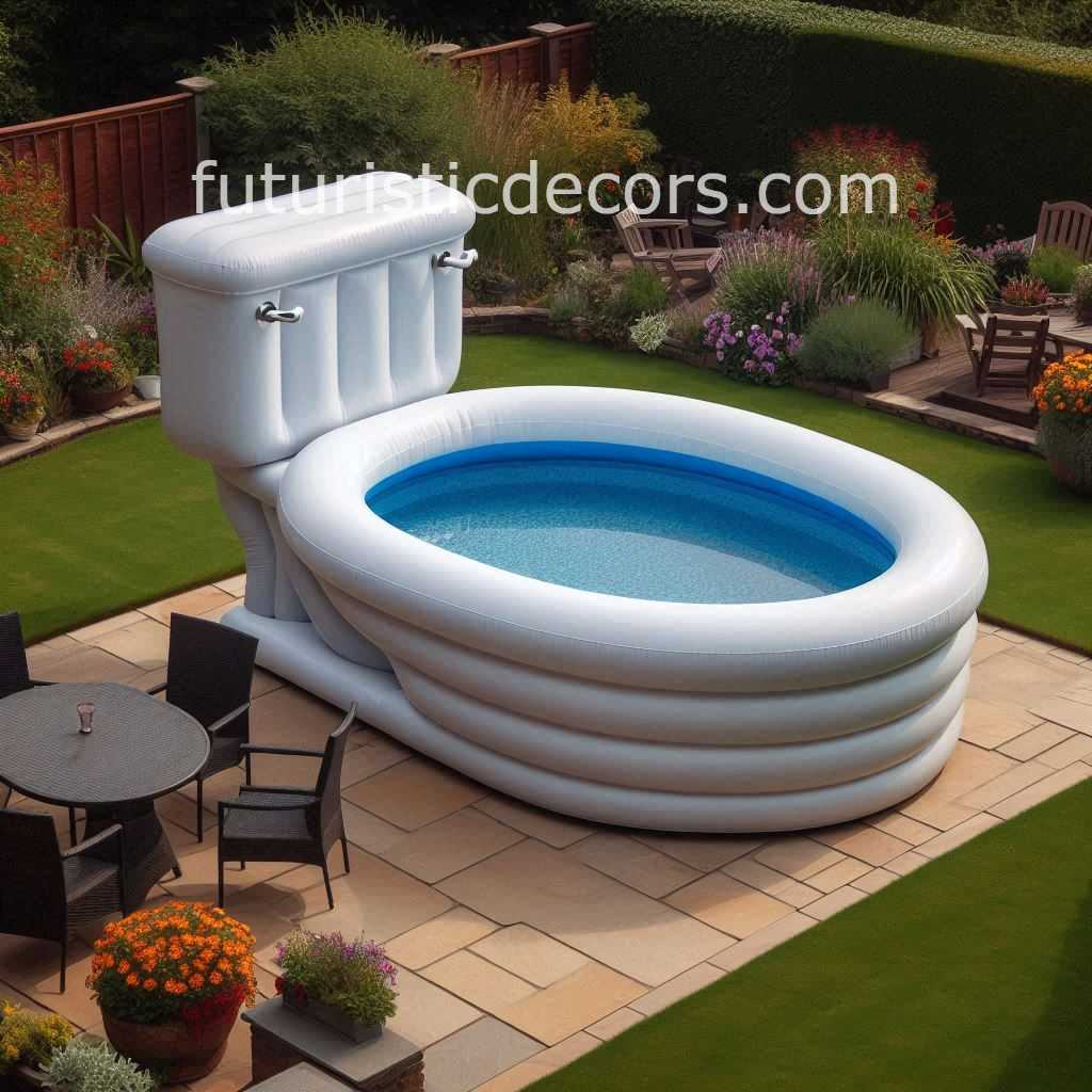 Toilet Shaped Pool