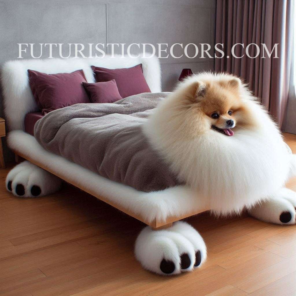 Pomeranian Shaped Beds