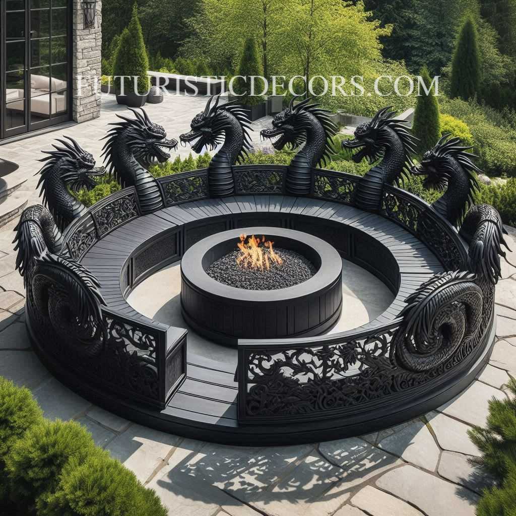 Dragon Fire Pit Sofas