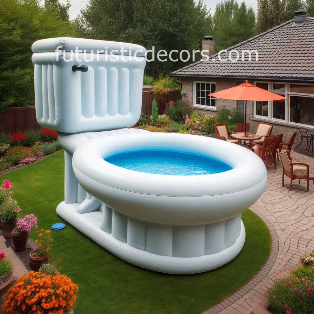 Toilet Shaped Pool