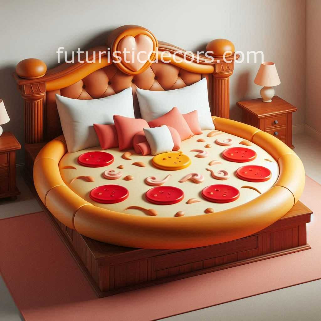 Pizza Inspired Beds