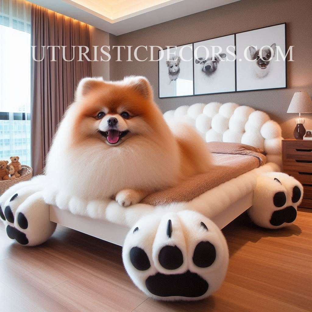 Pomeranian Shaped Beds