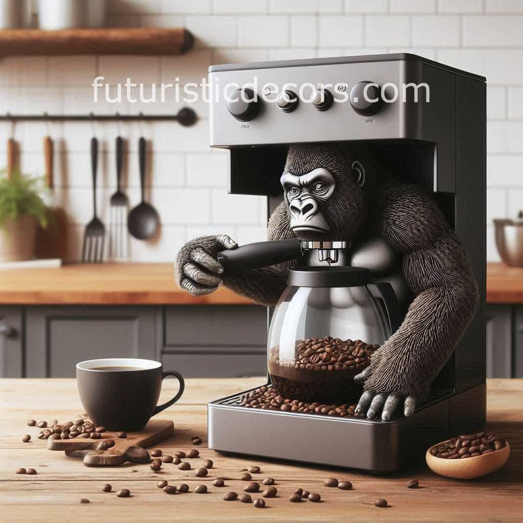 Gorilla Inspired Coffee Maker