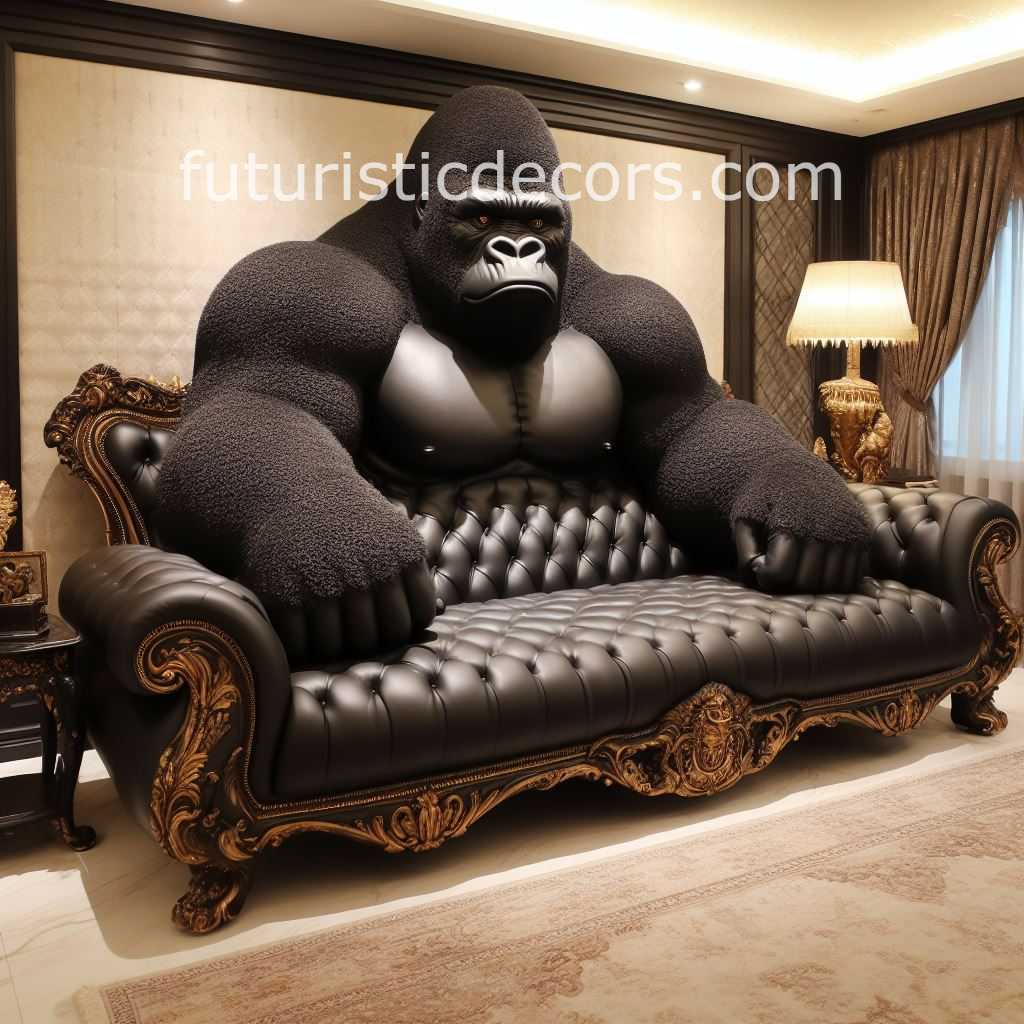 Gorilla Inspired Sofa