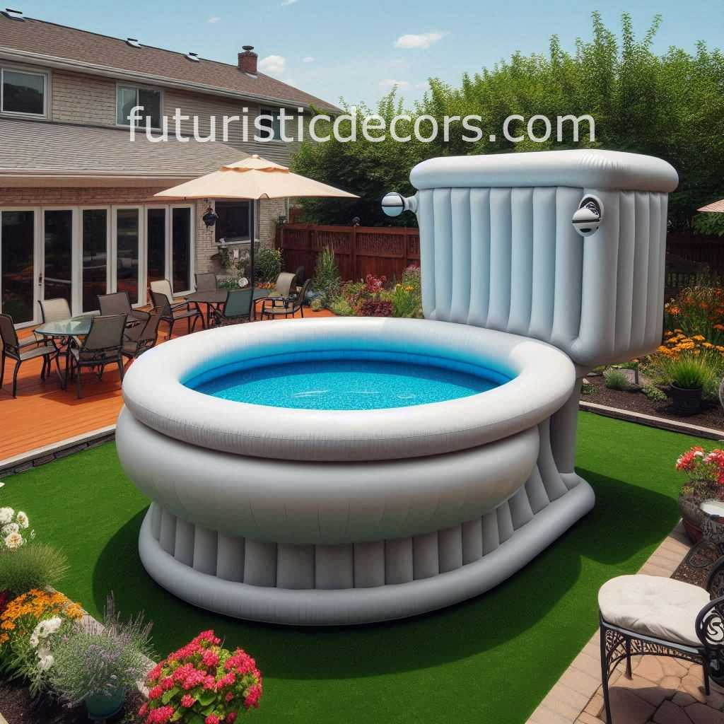 Toilet Shaped Pool