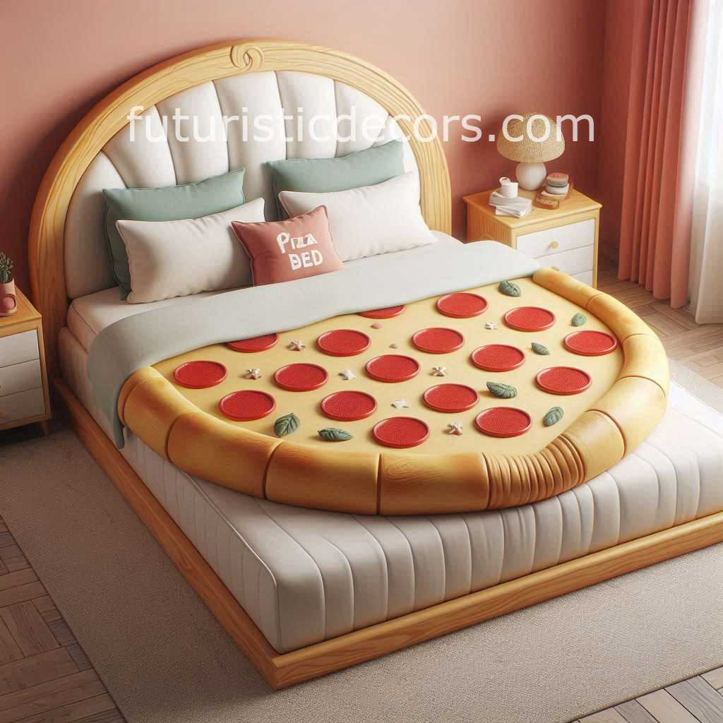 Pizza Inspired Beds