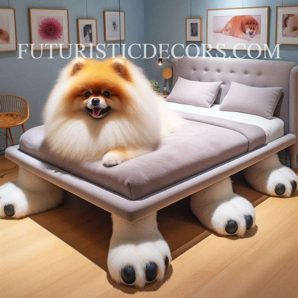 Pomeranian Shaped Beds