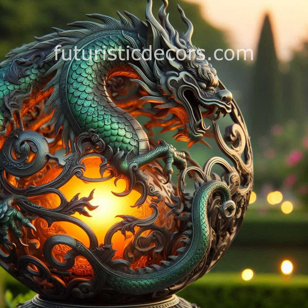 Dragon Inspired Lamp