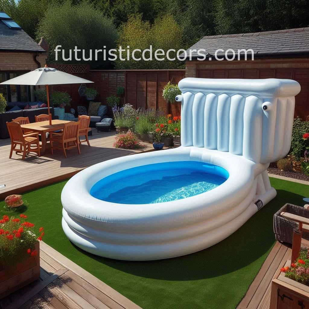 Toilet Shaped Pool