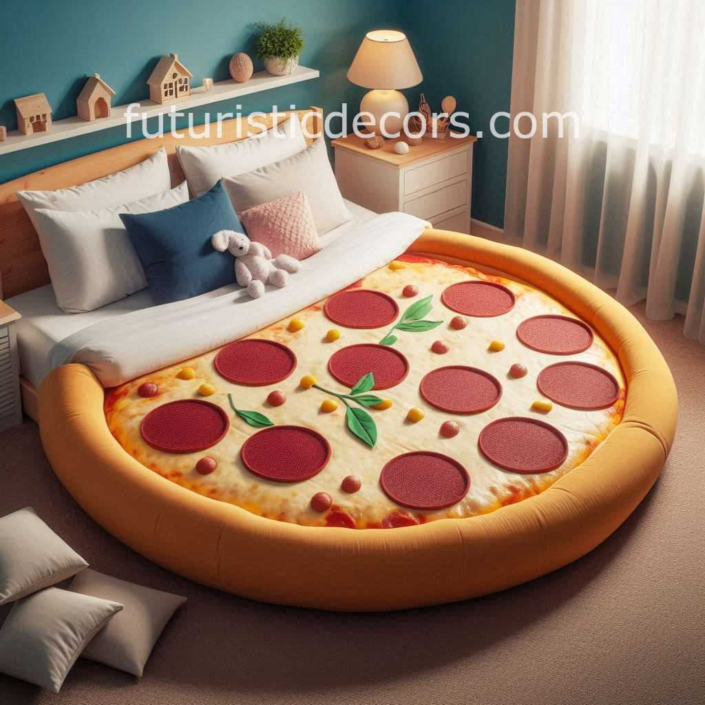 Pizza Inspired Beds