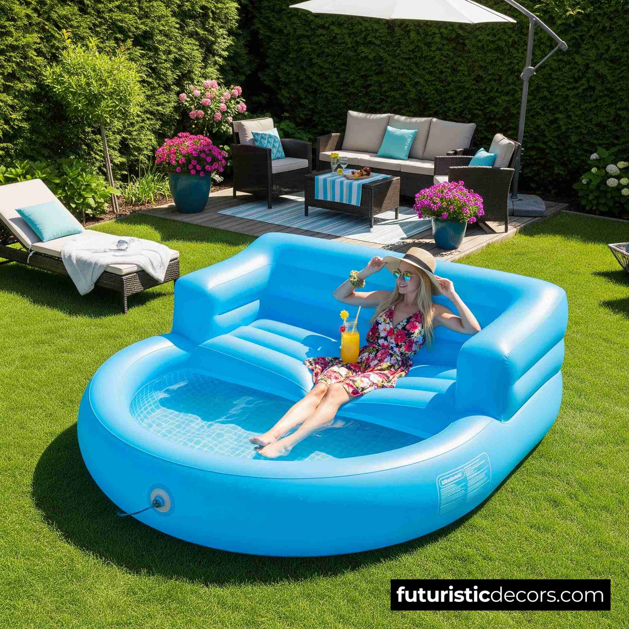 Giant Inflatable Sofa Pools