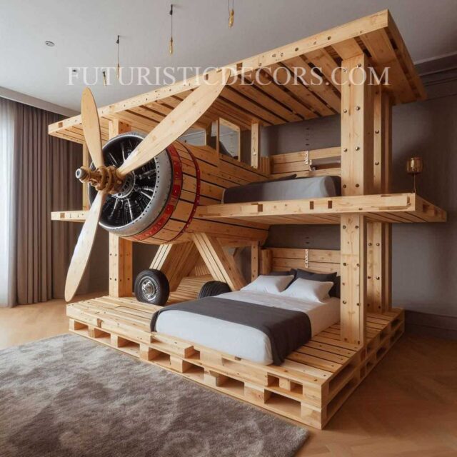 Airplane Pallet Beds