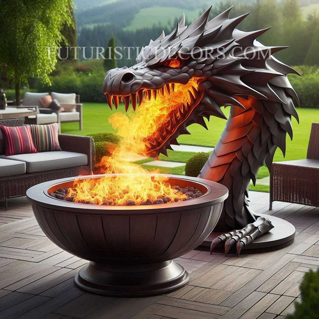 Dragon Fire Pit Table