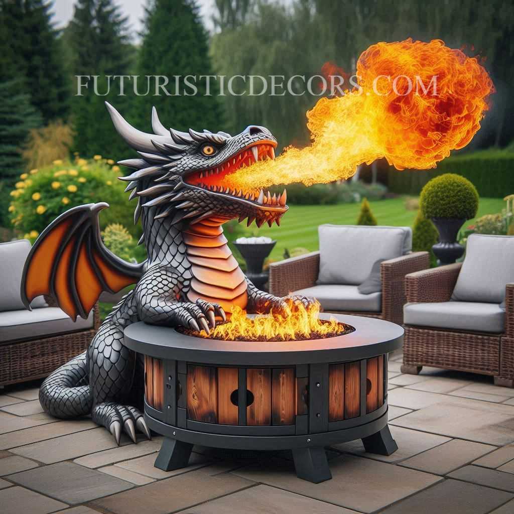 Dragon Fire Pit Table