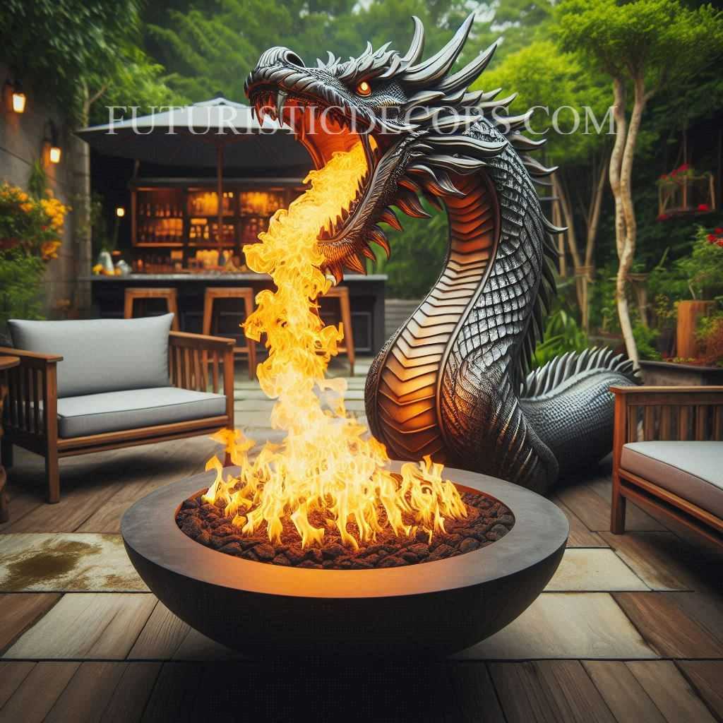 Dragon Fire Pit Table